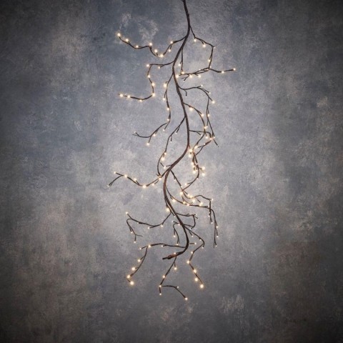 RAMO MARRONE BIANCO 288 LED